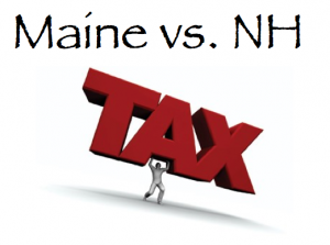 Maine vs. New Hampshire Tax Burden