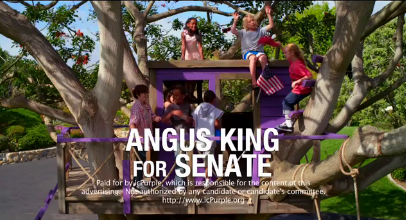 King asks opponents to "eliminate third-party campaign spending" despite his own Super-PAC support