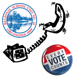 Maine School Budget Votes RSU 18