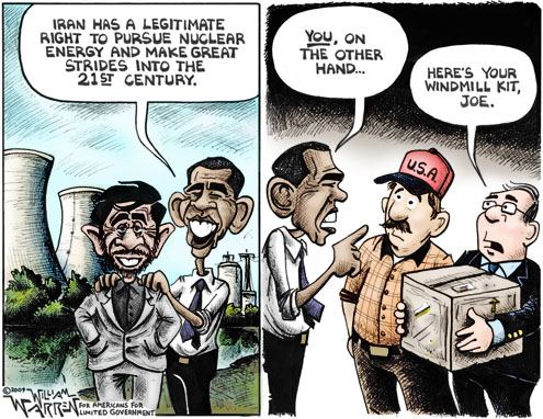 Maine Wire Cartoon: Obama's Energy Policy