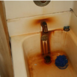 Rusty tub.MaineHousing