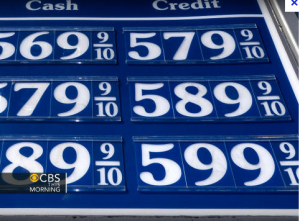 Gas prices.California