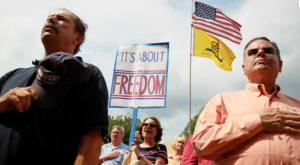 Tea Party rally