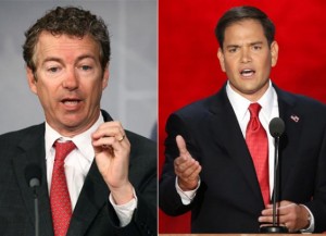 Sens. Rand Paul (R-Ky.) and Marco Rubio (R-Fla.) are among the GOP's rising conservative stars.