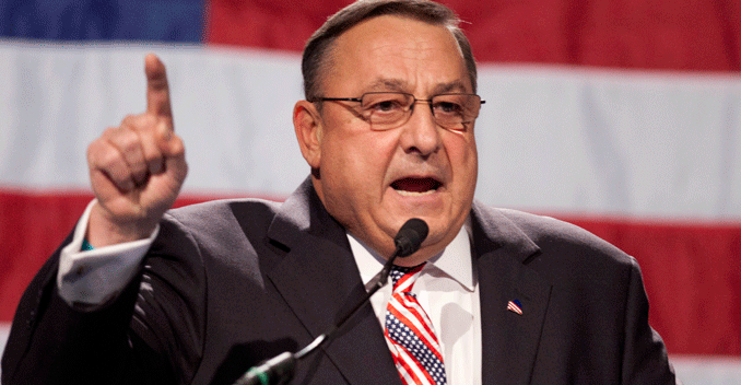 Gov. Paul LePage has accused the state workers union of lying about a government shutdown. 