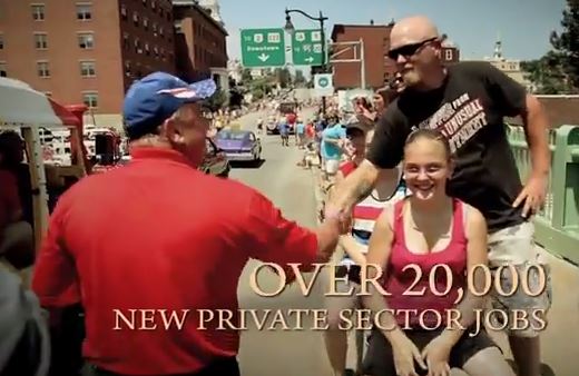 RGA ad contrasts “blunt” LePage with “blow-dried” politicians