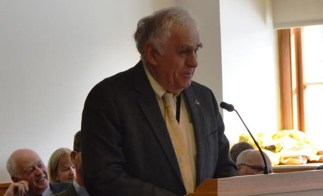 Senator Paul Davis Presents Sales Tax Exemption Legislation