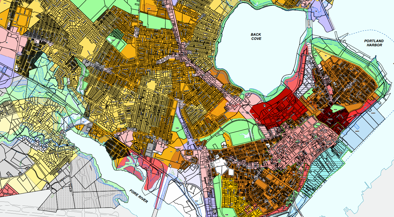 portland maine zoning map Zoning Regulations Are Driving Up Portland Rents The Maine Wire portland maine zoning map