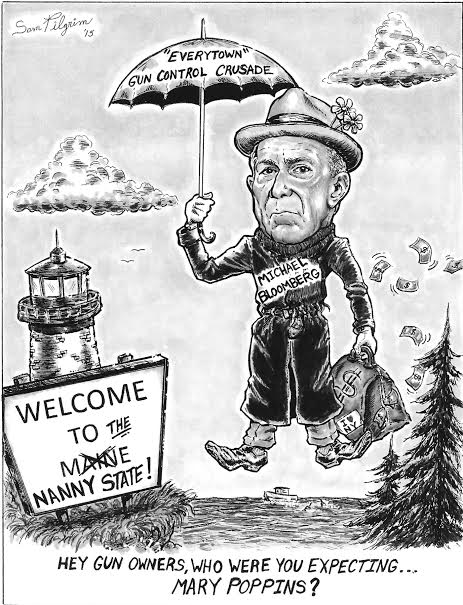 Nanny Bloomberg Cartoon