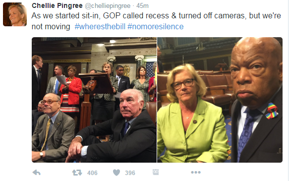 sit in
