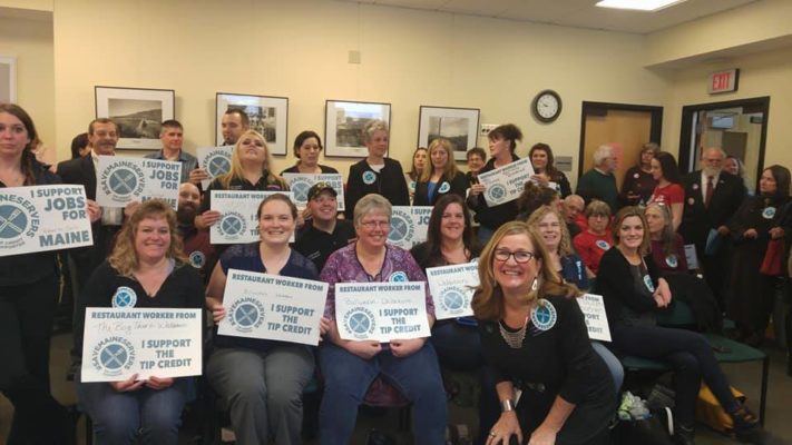 Maine’s tip credit appears destined for reinstatement