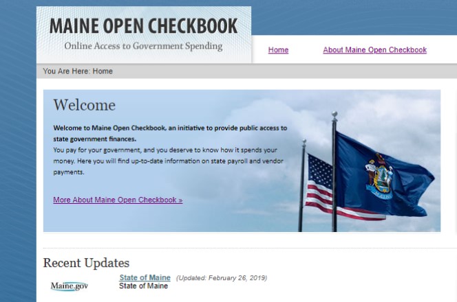 Maine Open Checkbook should be more transparent