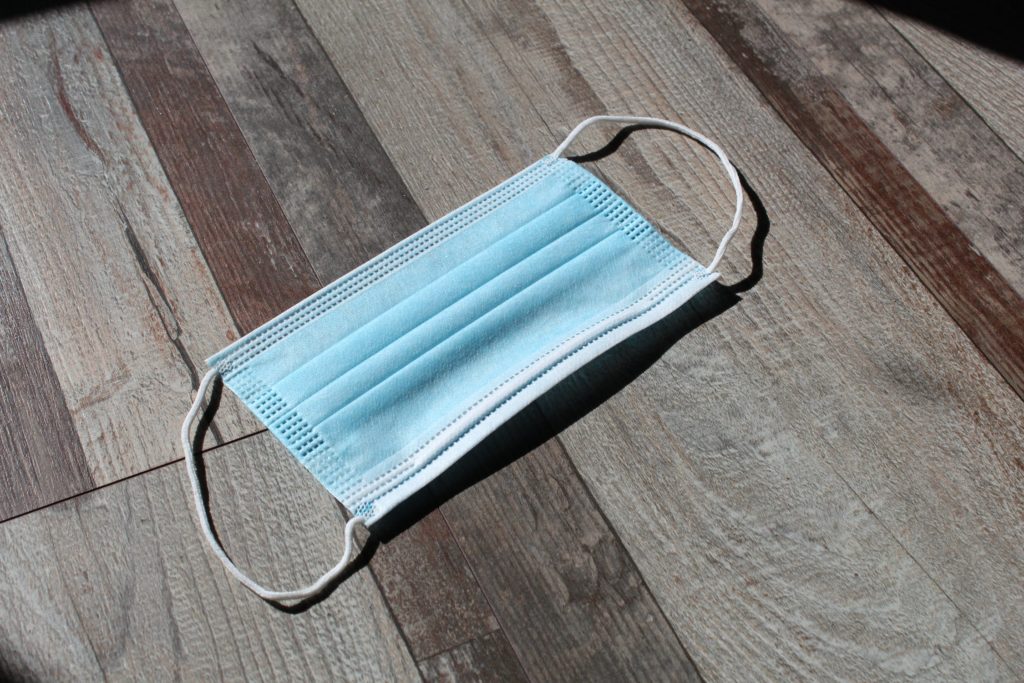 Wearing a mask alone in public defies science