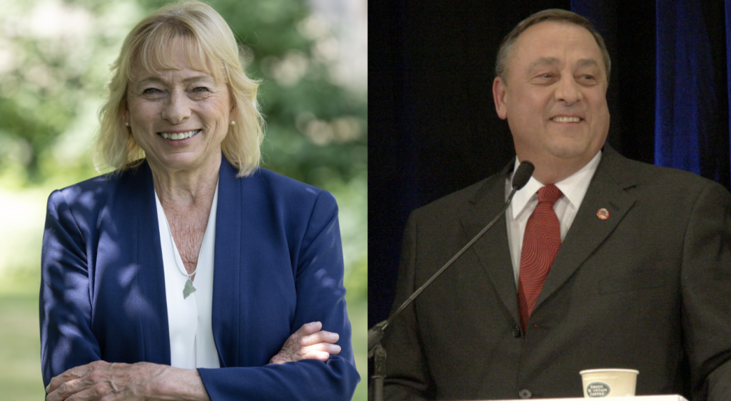 Watch: Maine’s LePage, Mills Square Off in Gov Debate