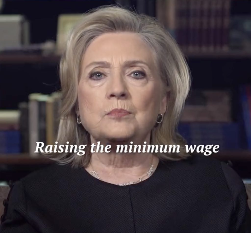 Hillary Clinton Cuts Video for Democratic Socialists’ Portland Initiative