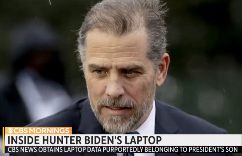 CBS Decides Hunter Biden’s Laptop No Longer Russian Disinformation