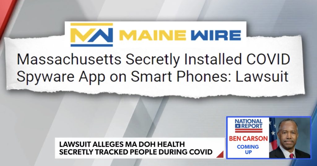 Watch: Steve Robinson on Mass COVID-19 Spyware with Newsmax