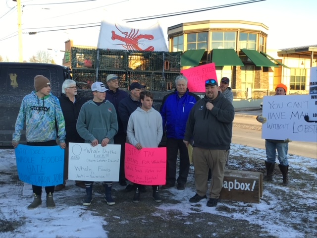 Maine Lobstermen Protest Portland Whole Foods’ Decision to Boycott Lobster