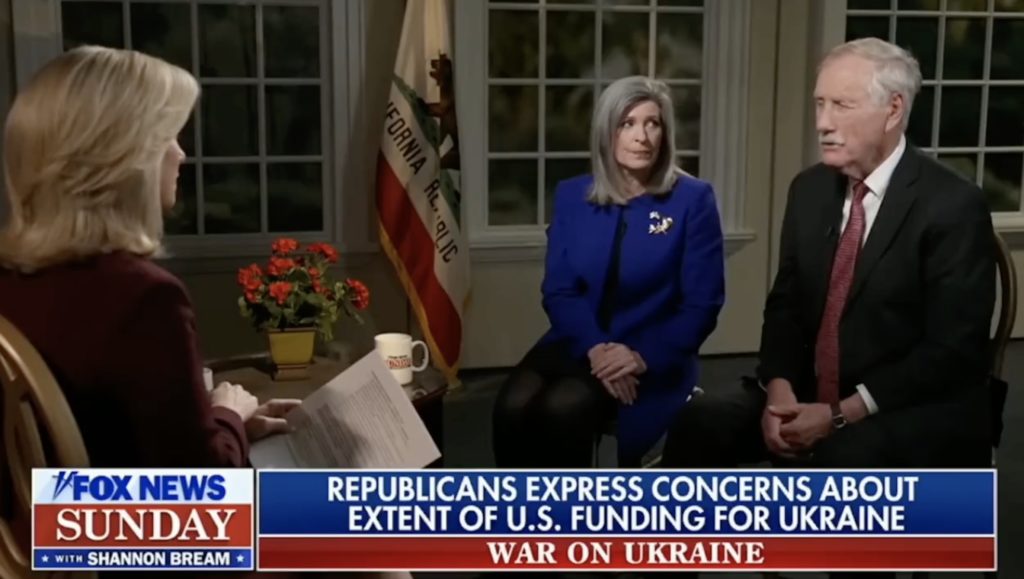 Angus King Compares Putin to Hitler in Push for More Ukraine Funding