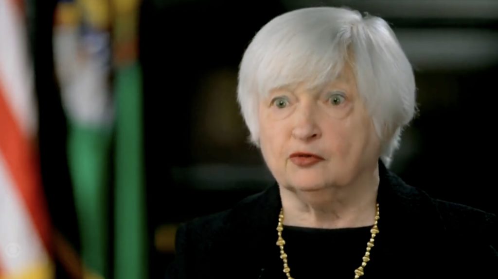 Janet Yellen, Who Said Record Inflation Would Be Transitory, Now Says It’ll Be Lower Next Year