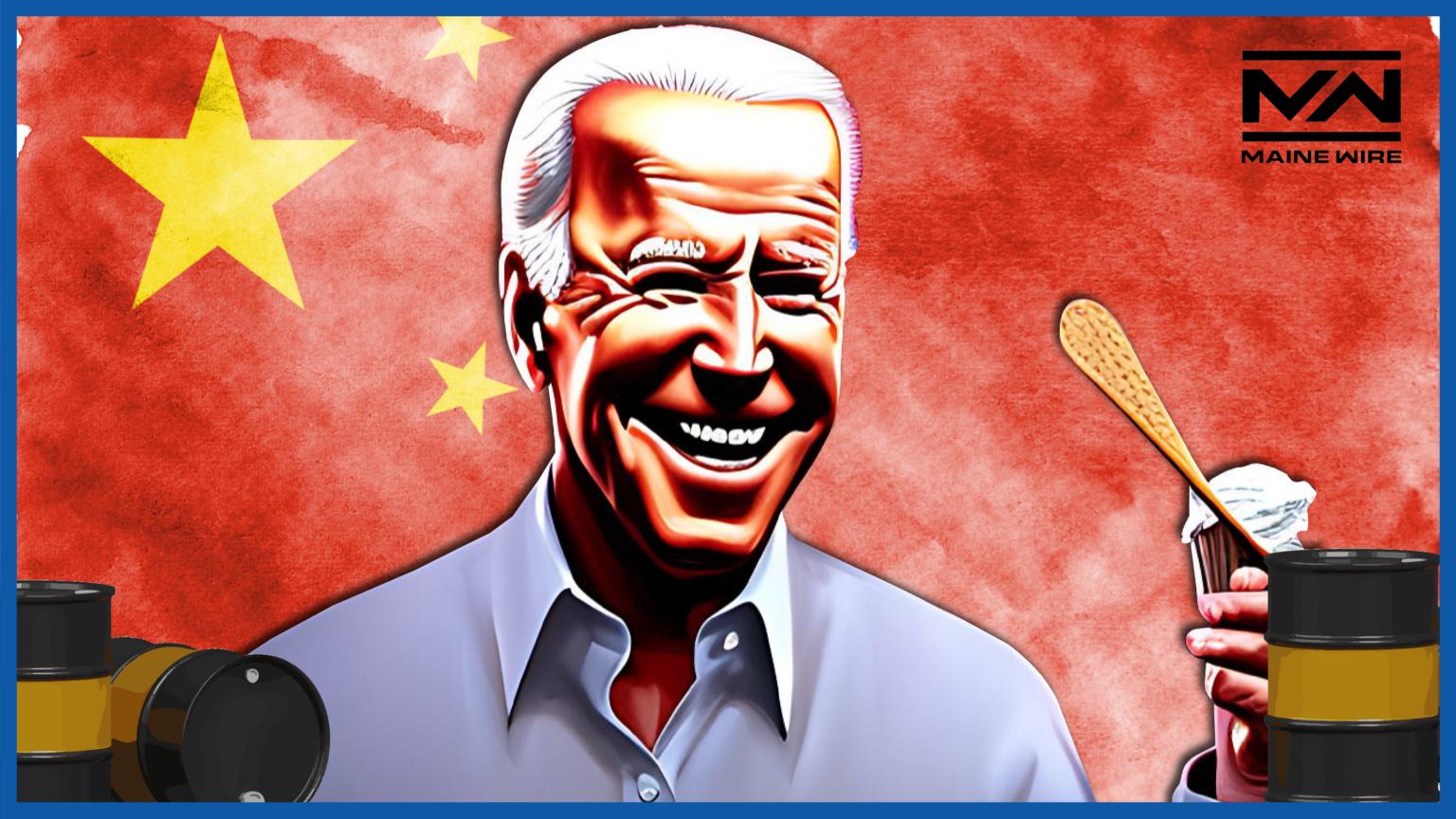 Collins Intros Bill to Block Biden Oil Sales to Communist China; Biden Threatens Veto