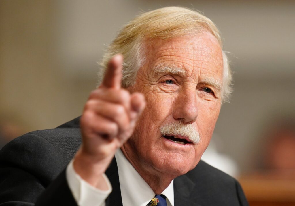 Angus King’s “Enemies List” Targeted Journalists, Ordinary Mainers for Facebook, Twitter Censorship