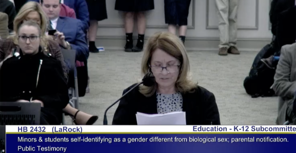 VA Lawmakers Debate Bill to Ban Secret School Gender Transitions: Sage’s Law