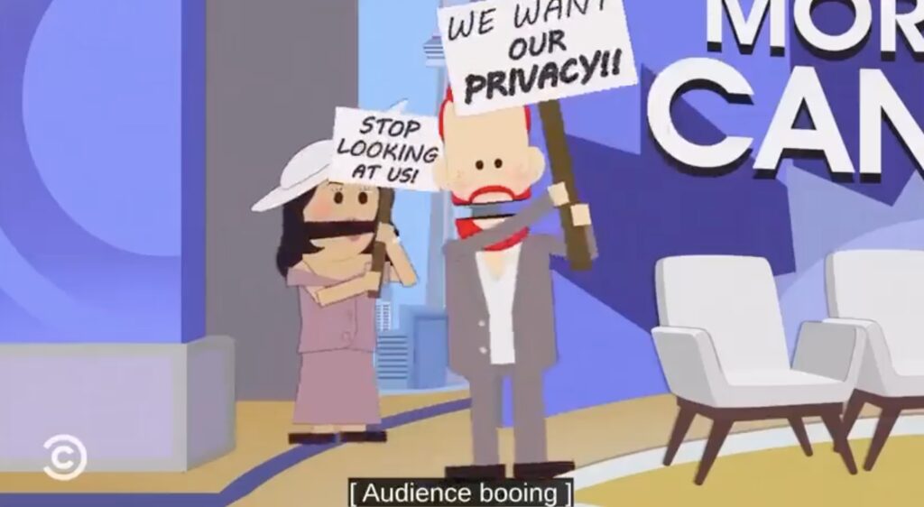 Attention Seeking Royals Ruffled by Brutal South Park Parody