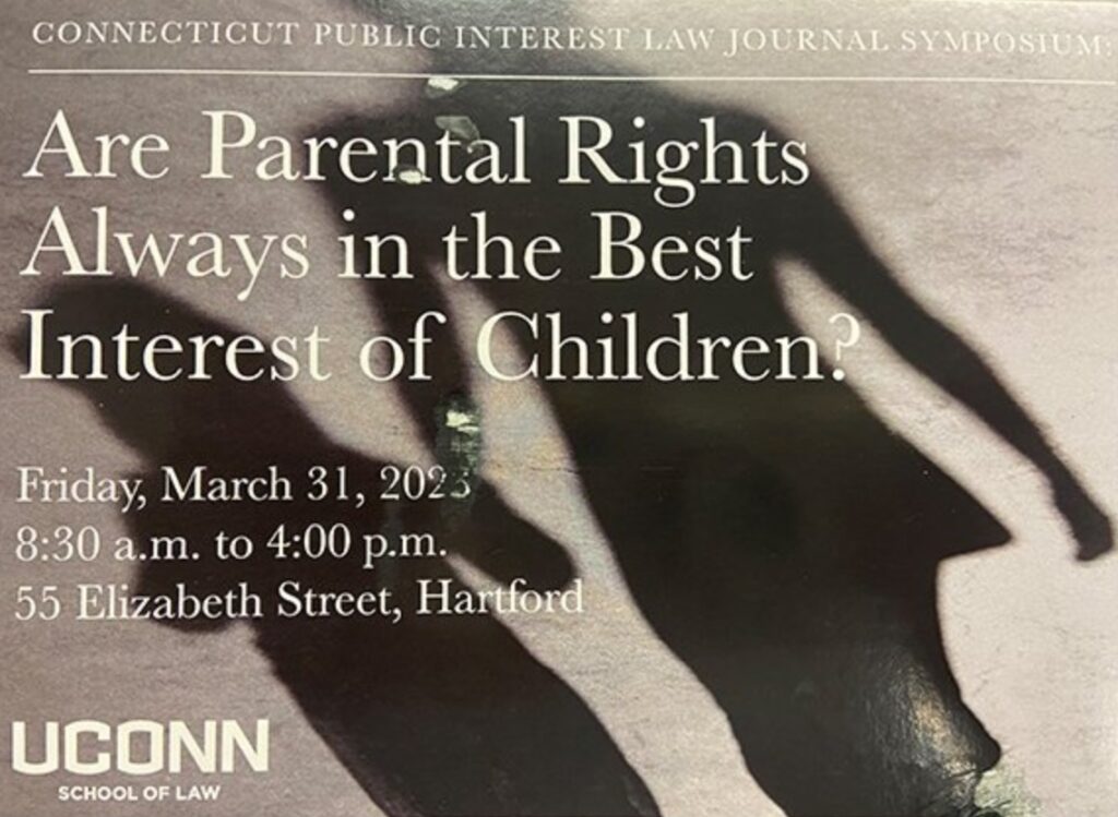UCONN Law Event Asks: Are Parental Rights Good for Kids?