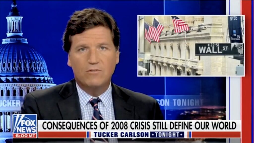 Tucker Carlson Wonders What The Federal Gov’t Will Get In Return For ‘Backstopping’ Deposits At Failed Banks
