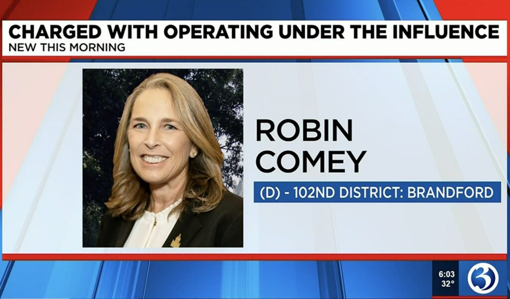 Connecticut Rep. Comey Busted for DUI