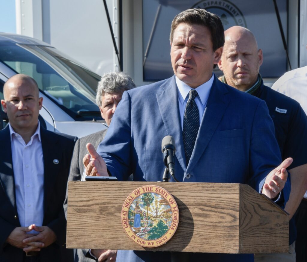 Media Goes Nuts Over Claim Ron DeSantis Once Ate Pudding with Fingers