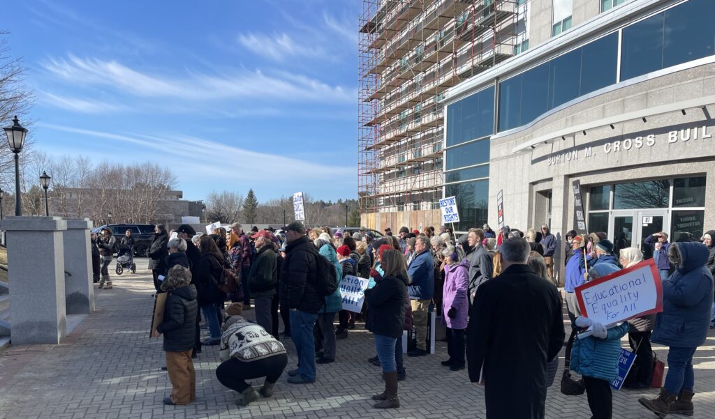 Augusta Overflows with Opposition to School, Healthcare Vaccine Mandates