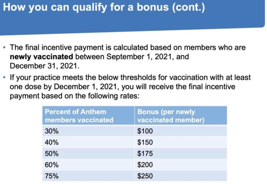 Did Health Insurance Companies Bribe Doctors to Push COVID-19 Vaccines?