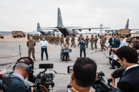 Texas Gov. Abbott Sends Bus Of Migrants To Another Dem-Run City