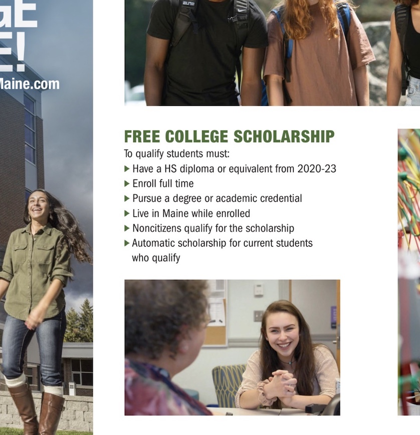 Maine’s Taxpayer-Funded Community Colleges Are Recruiting “Noncitizens” for Free Scholarships