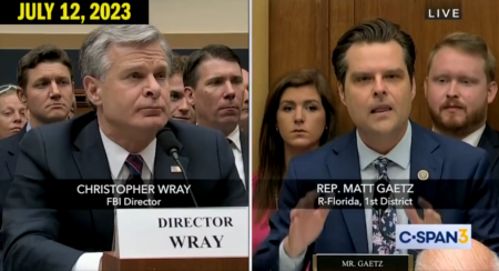FBI Director Wray Denies Agency is Protecting Biden Family