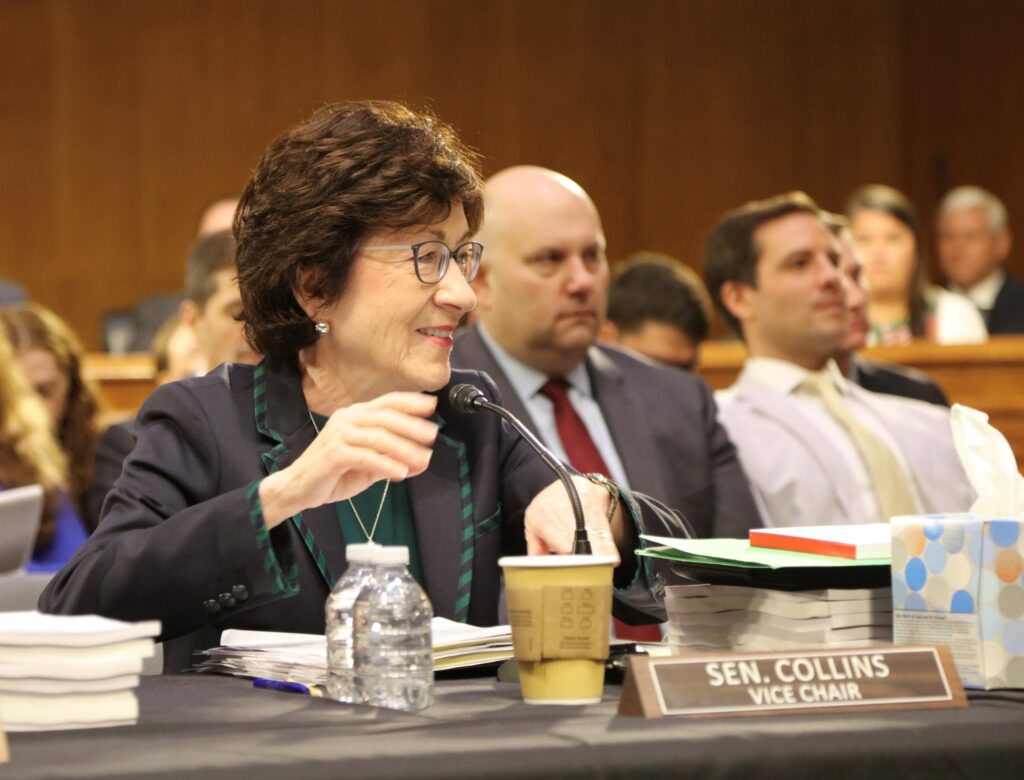 Susan Collins Among Republicans Who Voted For Bill That Allowed Biden Admin to Block Funding to Schools with Hunting or Archery Programs collins