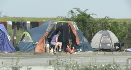 ‘Concerned Citizens of the West End’: Flyer Addressing Public Health and Safety Concerns of Portland’s West Prom Homeless Encampment