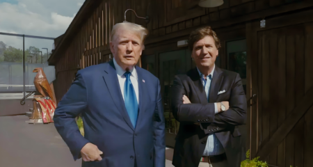 Trump Interview with Tucker Carlson Surges Past 200 Million Impressions in Under 24 Hours, Fox Debate Gets 12.8 Million Live Viewers