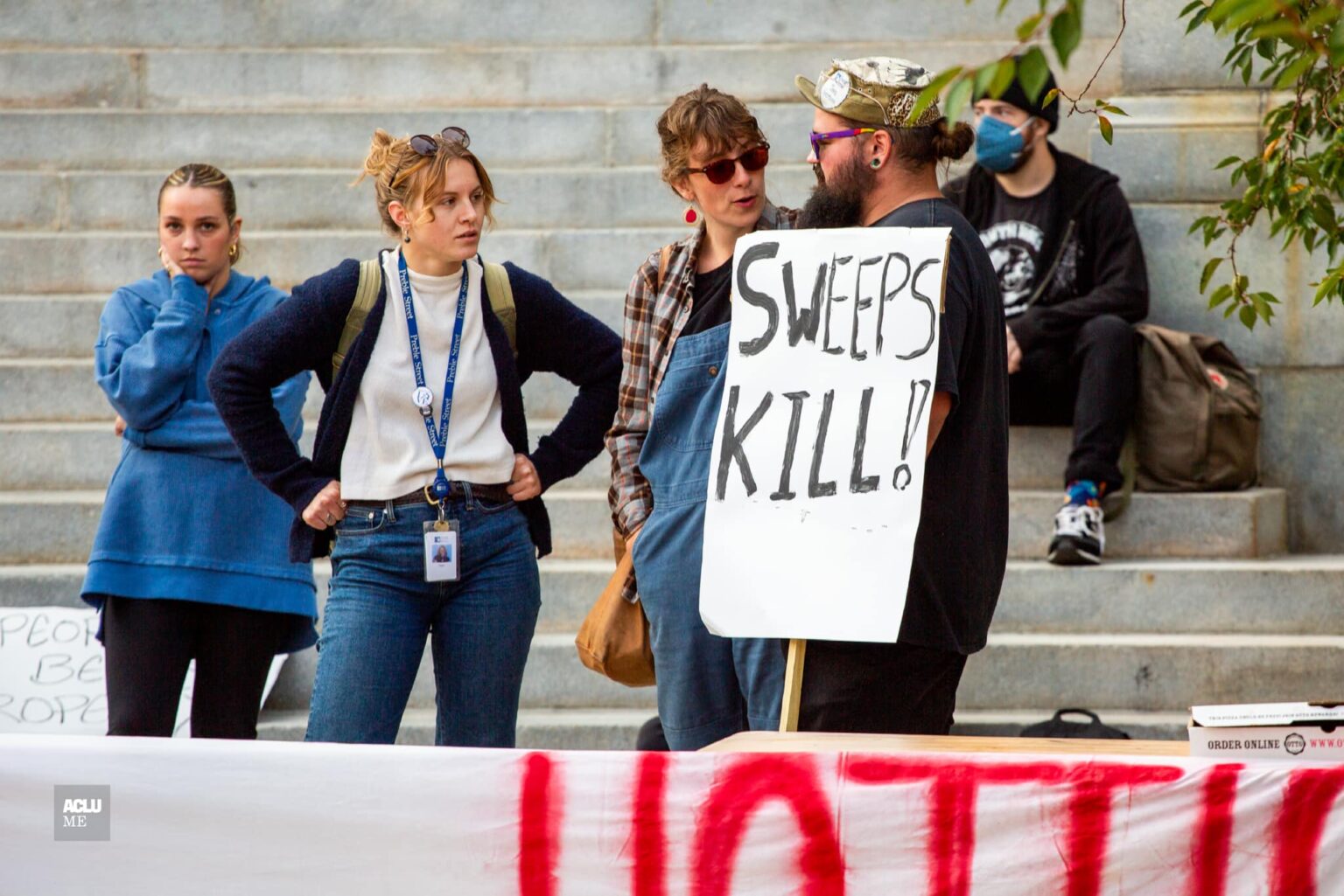 Maine ACLU Demands Portland Stop ‘Criminalizing Homelessness’, Calls Encampment Sweeps ‘Inherently Racist’