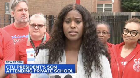 Chicago Teachers’ Union Boss Who Called School Choice Supporters “Fascists” Sends Son to Private School