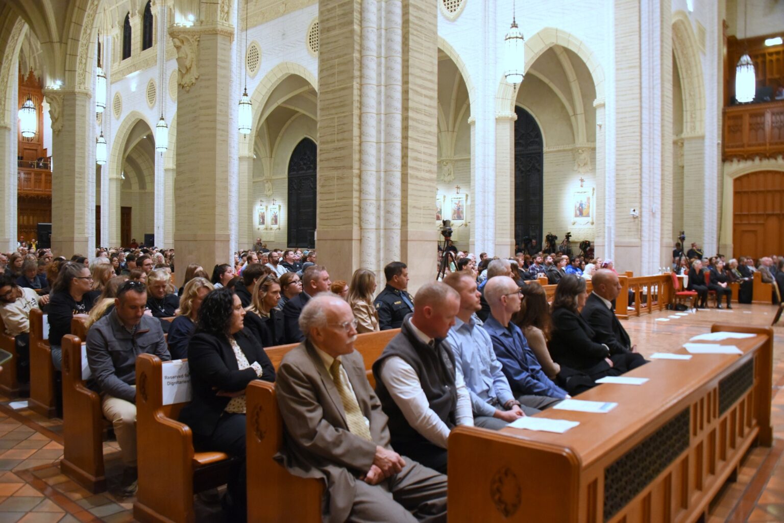 Vigils Held Over the Weekend in Lewiston and Lisbon to Honor Mass Shooting Victims
