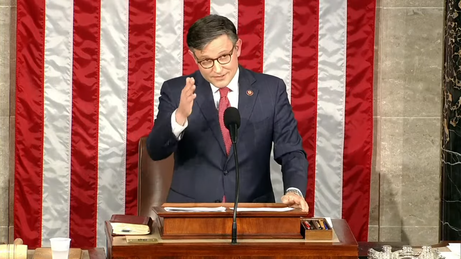 Mike Johnson Elected As Speaker of the House With Unanimous Support From Republican Caucus