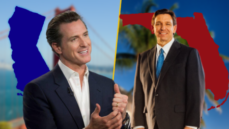 Governors Gavin Newsom and Ron DeSantis to Face Off in ‘Red vs Blue State Debate’ Hosted by Fox