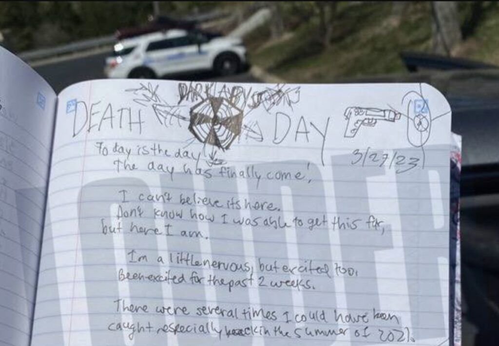 Leaked “Death Day” Nashville Manifesto Shows Trans Shooter Targeted White Children, “Cr*ckers” with White Privilege