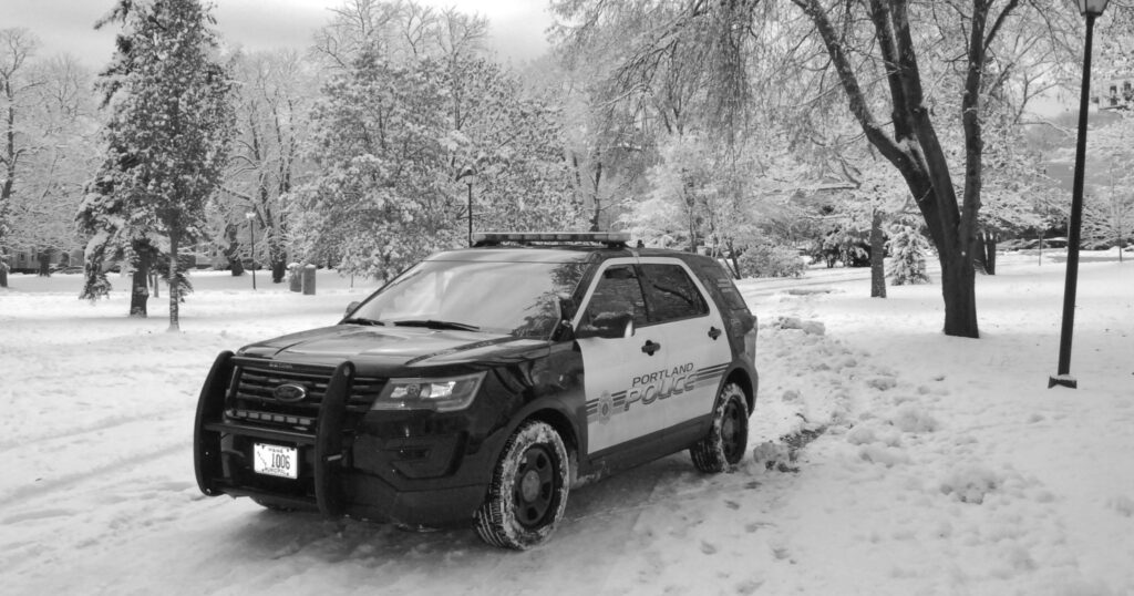 Man Stabbed on Portland Street, Suspect Apprehended