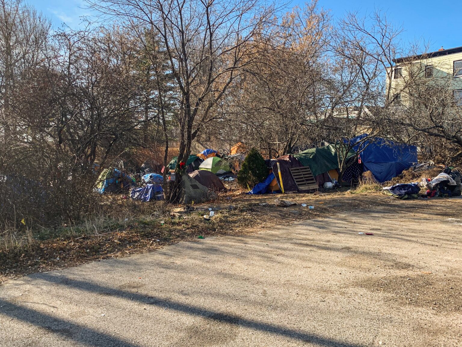 Portland to Sweep Sprawling Casco Bay Bridge, Douglas St. Homeless Camps