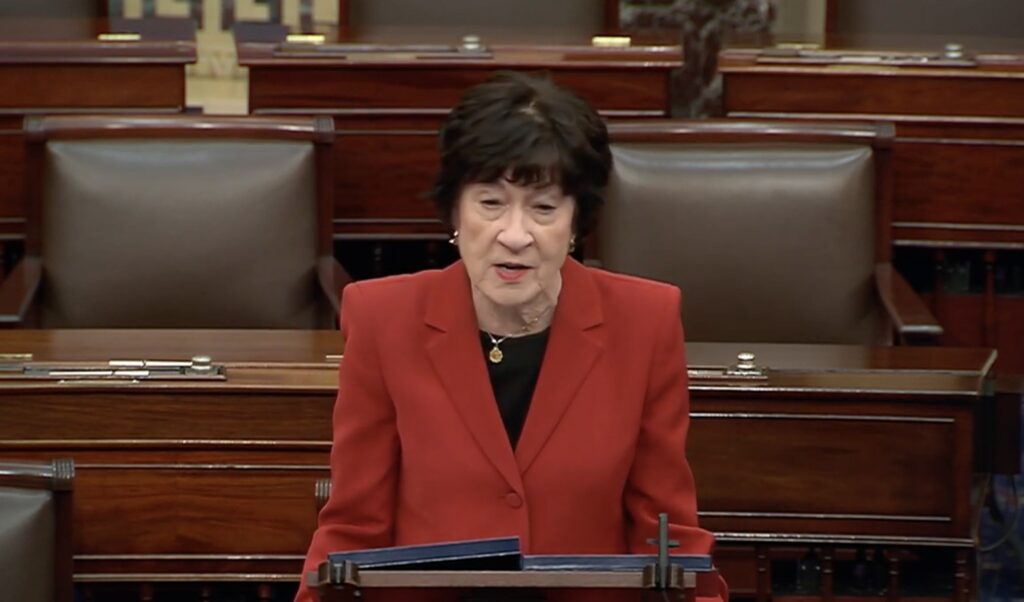 Susan Collins Calls for Action to Address Migrant, Fentanyl Crises in Senate Floor Remarks
