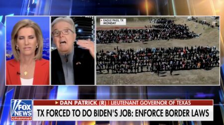 “We’re fed up”: Texas Lt Gov Dan Patrick Suggests Taking Biden Off Ballot Over Border Crisis